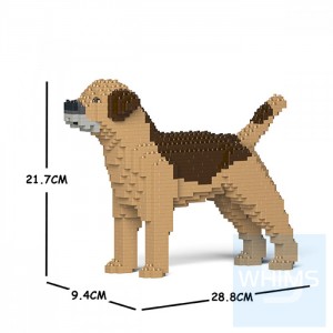 JEKCA Basset Hound 01S-M02 | Dog Plastic Building Blocks | Age 14 - View #12